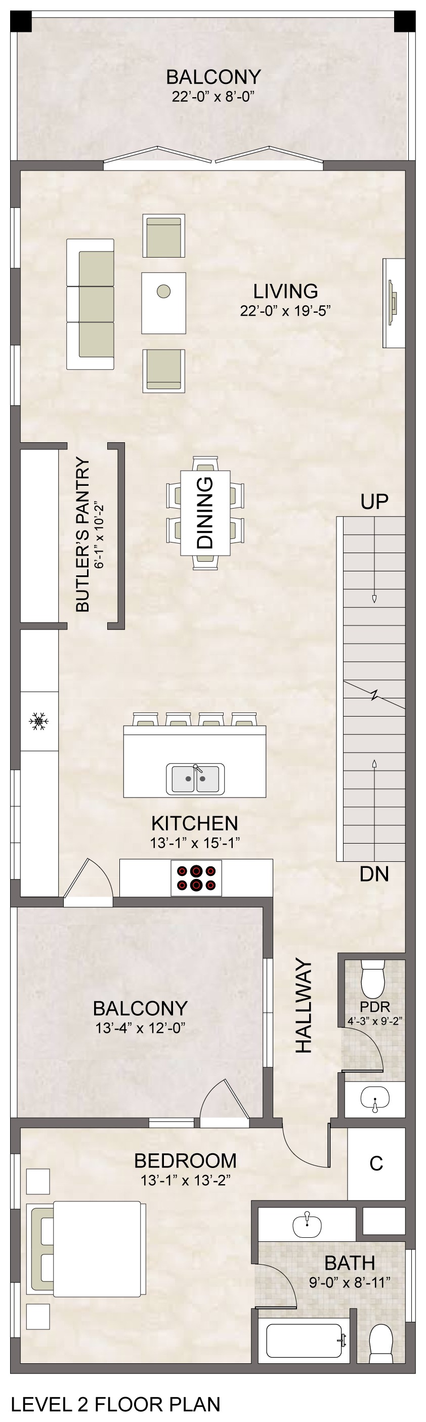 Plan A Second Floor