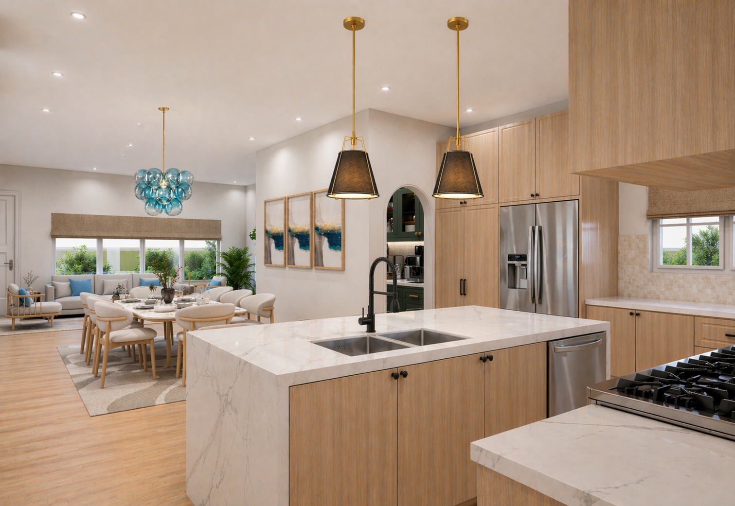 Chef's kitchen